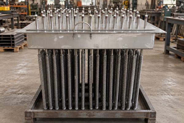 1000KW法兰加热管